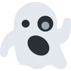 Emoji Fantasma en Twitter / X