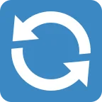Counterclockwise Arrows Button emoji on Twitter / X