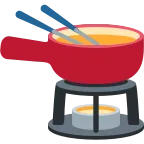 Fondue emoji on Twitter / X