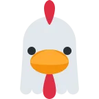 Chicken emoji on Twitter / X