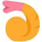 Emoji Gamba frita en Twitter / X