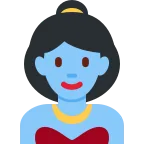 Woman Genie emoji on Twitter / X