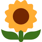 Emoji Girasol en Twitter / X