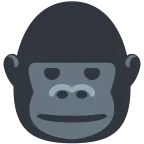 Emoji Gorila en Twitter / X