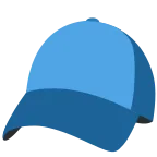 Emoji Gorra con visera en Twitter / X
