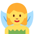 Emoji Hada mujer en Twitter / X