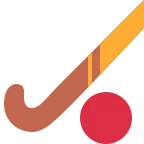 Emoji Hockey sobre hierba en Twitter / X