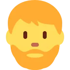 Man: Beard emoji on Twitter / X
