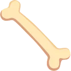 Bone emoji on Twitter / X