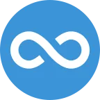 Infinity emoji on Twitter / X
