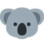 Emoji Koala en Twitter / X
