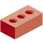 Brick emoji on Twitter / X