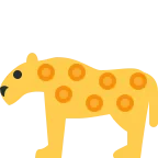 Leopard emoji on Twitter / X