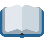 Emoji Libro abierto en Twitter / X