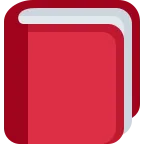 Emoji Libro cerrado en Twitter / X
