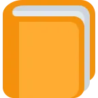 Orange Book emoji on Twitter / X