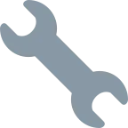 Emoji Llave inglesa en Twitter / X