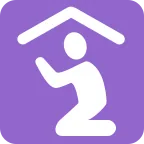 Place of Worship emoji on Twitter / X