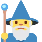 Emoji Mago en Twitter / X