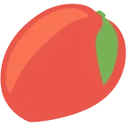 Emoji Mango en Twitter / X
