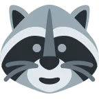 Emoji Mapache en Twitter / X