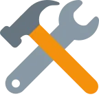 Hammer and Wrench emoji on Twitter / X
