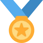 Emoji Medalla deportiva en Twitter / X