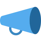 Megaphone emoji on Twitter / X
