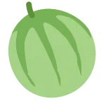 Emoji Melón en Twitter / X