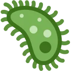 Emoji Microbio en Twitter / X