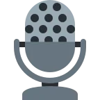 Emoji Micrófono de estudio en Twitter / X