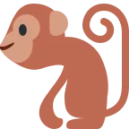 Monkey emoji on Twitter / X