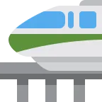 Monorail emoji on Twitter / X