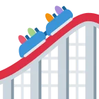Roller Coaster emoji on Twitter / X