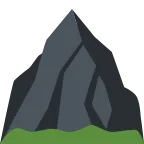 Emoji Montaña en Twitter / X