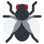 Emoji Mosca en Twitter / X