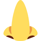 Emoji Nariz en Twitter / X