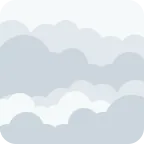 Fog emoji on Twitter / X