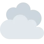 Cloud emoji on Twitter / X