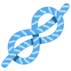 Knot emoji on Twitter / X