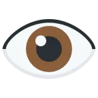 Emoji Ojo en Twitter / X