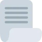 Emoji Página doblada en Twitter / X