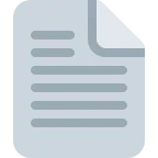 Page Facing Up emoji on Twitter / X