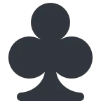 Club Suit emoji on Twitter / X