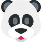 Emoji Panda en Twitter / X