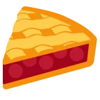 Pie emoji on Twitter / X