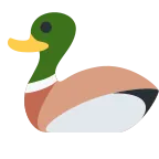 Emoji Pato en Twitter / X