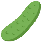 Emoji Pepino en Twitter / X