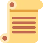 Scroll emoji on Twitter / X