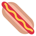 Emoji Perrito caliente en Twitter / X